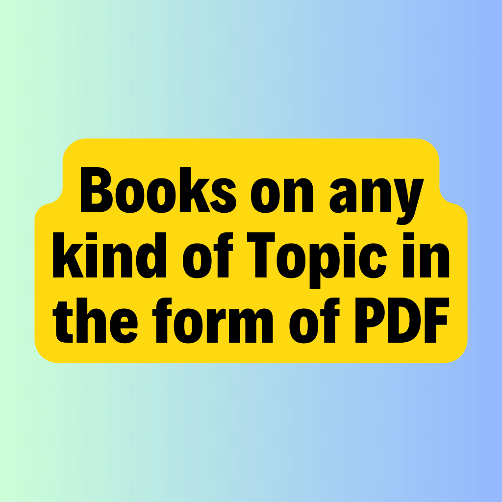 Wajid Ullah | Find Books on any kind of Topic in the form of pdf