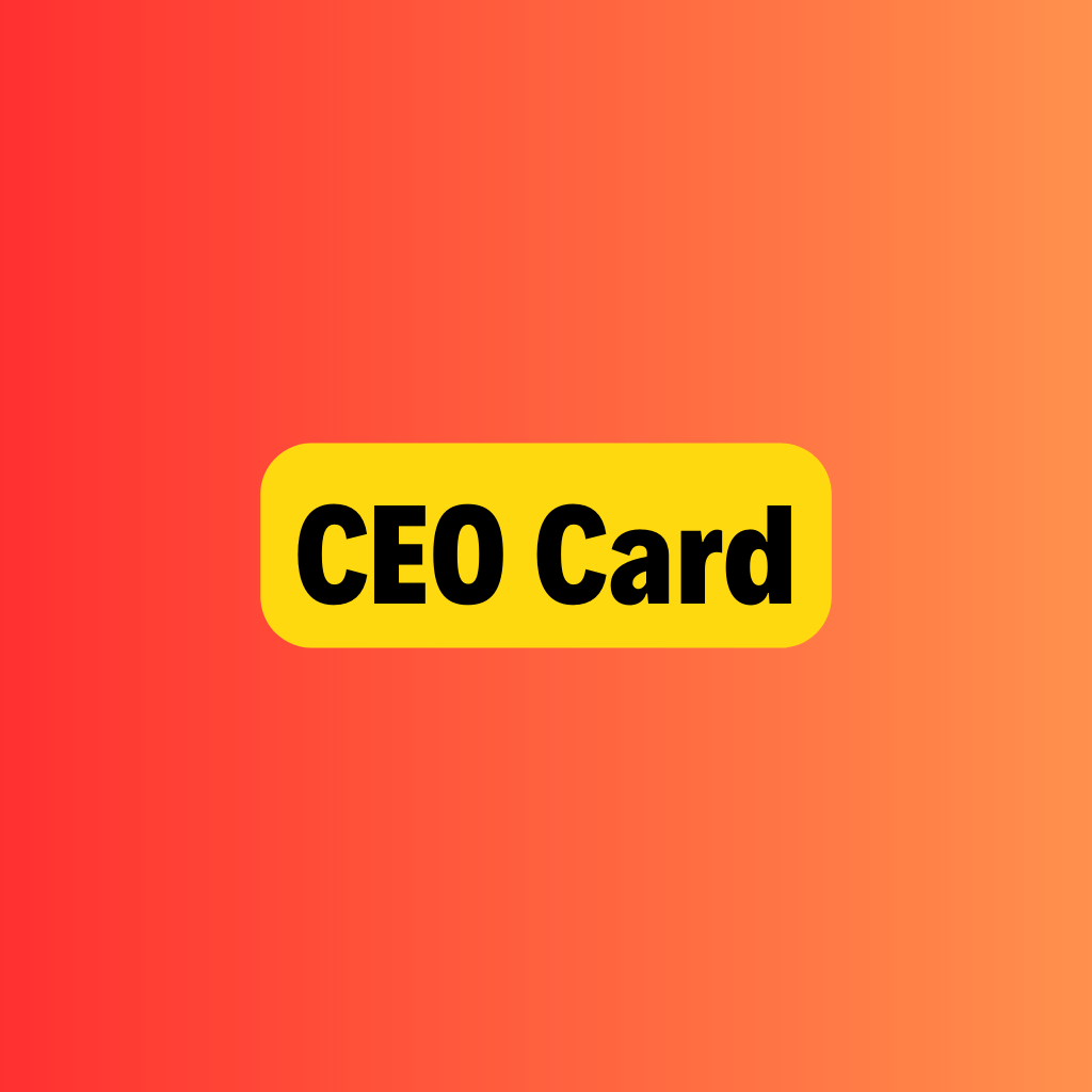 Wajid Ullah | CEO Card Services | Graphic Design