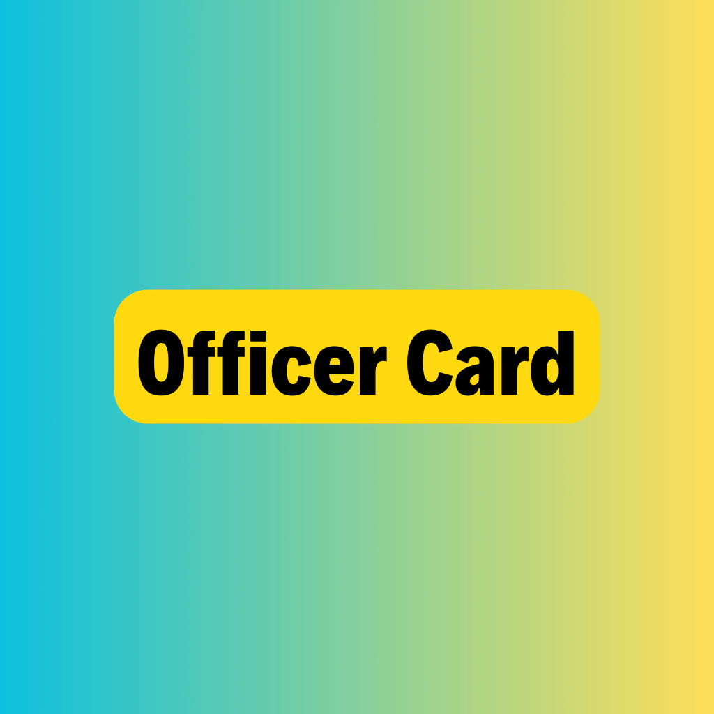 Wajid Ullah | Officer Card Services | Graphic Design