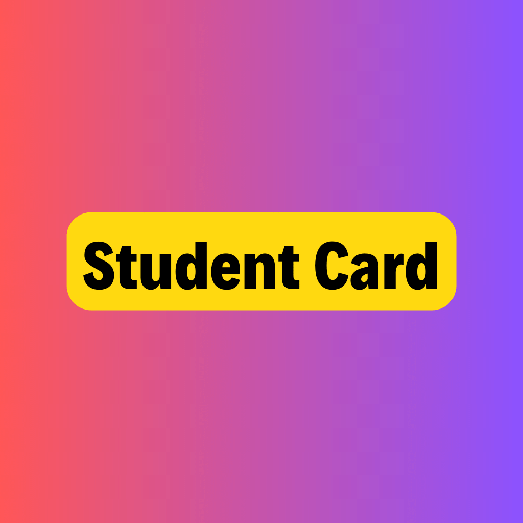 Wajid Ullah | Student Card Services | Graphic Design