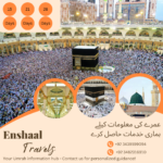 Enshaal Travels | Umrah Banner